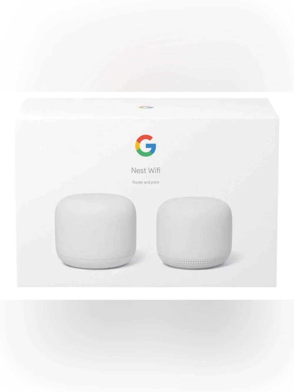 Google Nest Wifi Router and Point